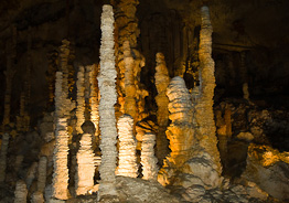 Aven d'Orgnac Höhle