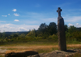 Stone Cross in Faugères